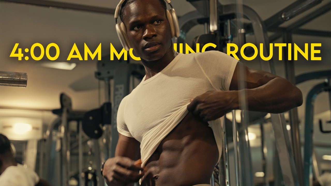 4am Morning Routine | life in my 20s | new healthy & productive habits