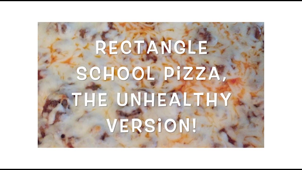 Sheet Pan Original Rectangle School Pizza Recipe - FAIL!??? Does it Taste Like the Original 1990's??