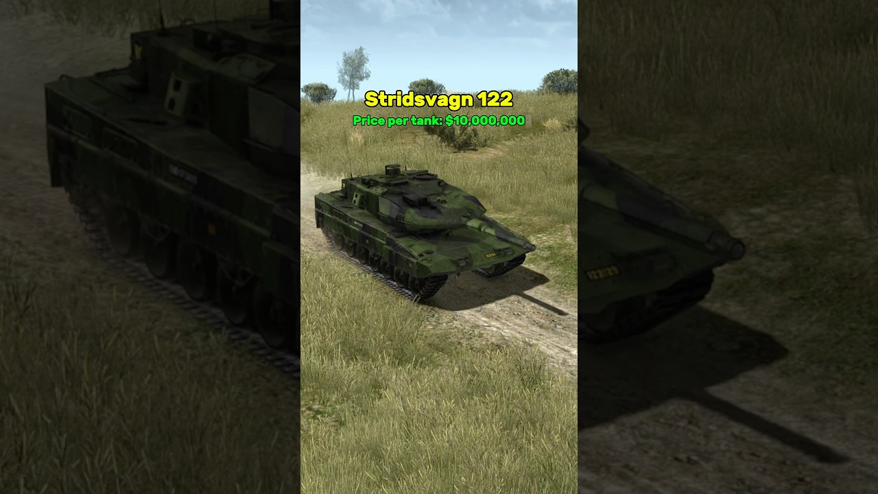 Stridsvagn 122 Tank - Leopard 2&lsquo;s Swedish Brother 💥 #calltoarms #warthunder #menofwar