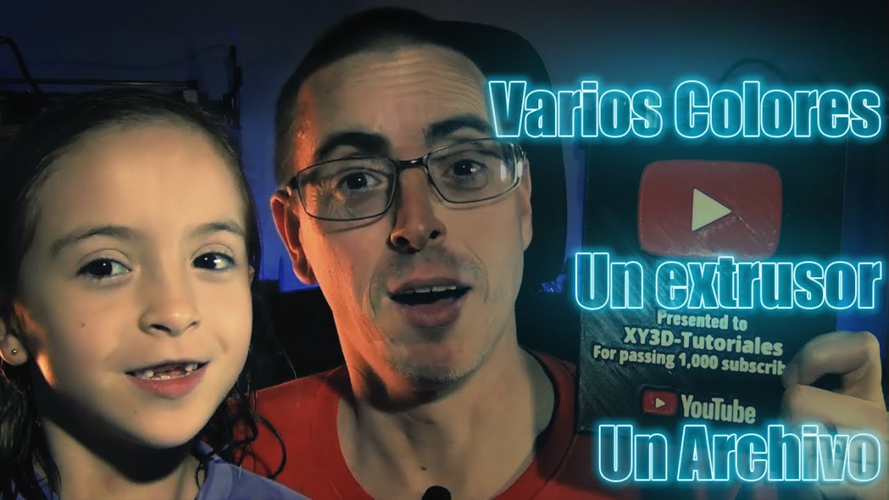 Imprimir en varios colores con un extrusor! Nuevo método