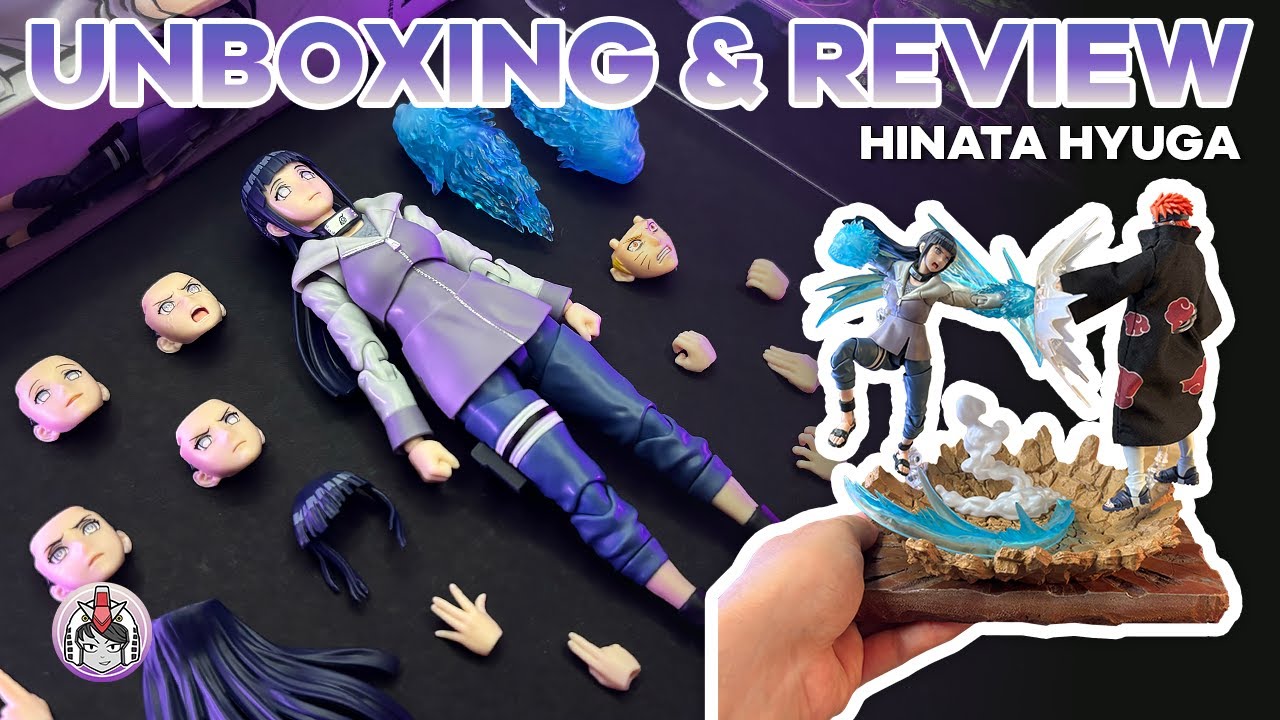 HINATA defends Naruto from PAIN | SHFiguarts | Speed Unboxing | ASMR | Naruto Shippuden
