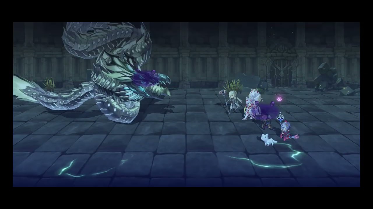 Another Eden - Mul Nab-zu 7T - Fake Pierce Thunder Team - Nekoko Flexible Team