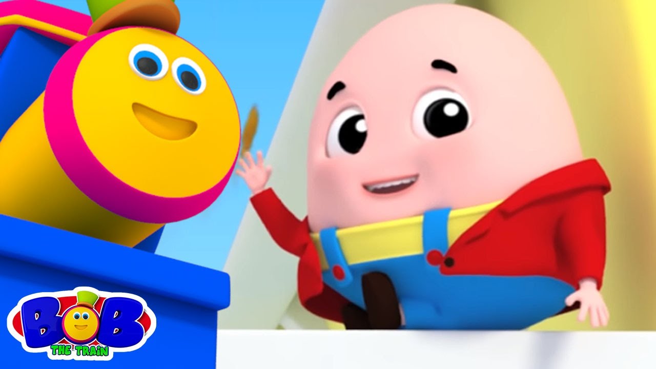 Humpty Dumpty sedeva su un muro rima per bambini in italiano