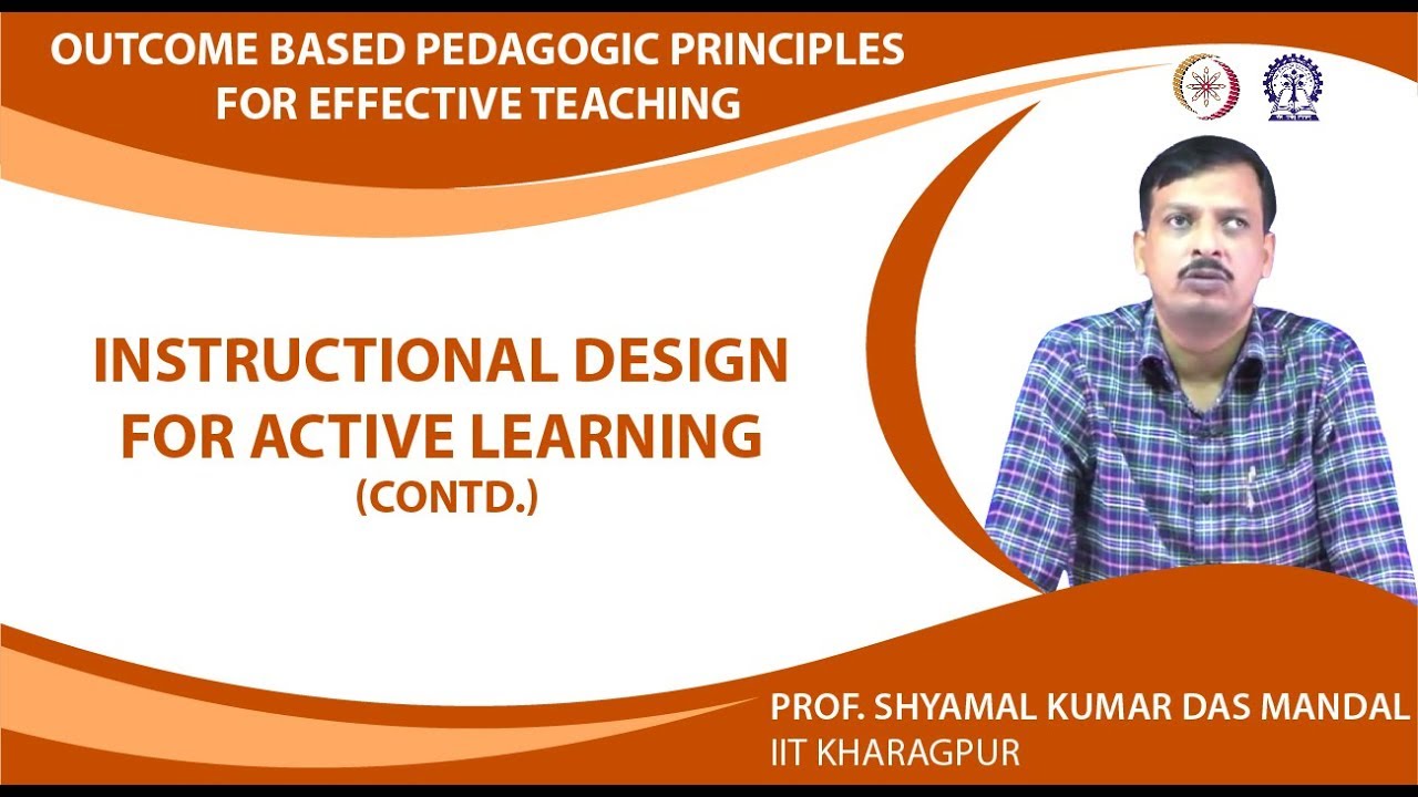 Instructional Design for Active Learning (Contd.)