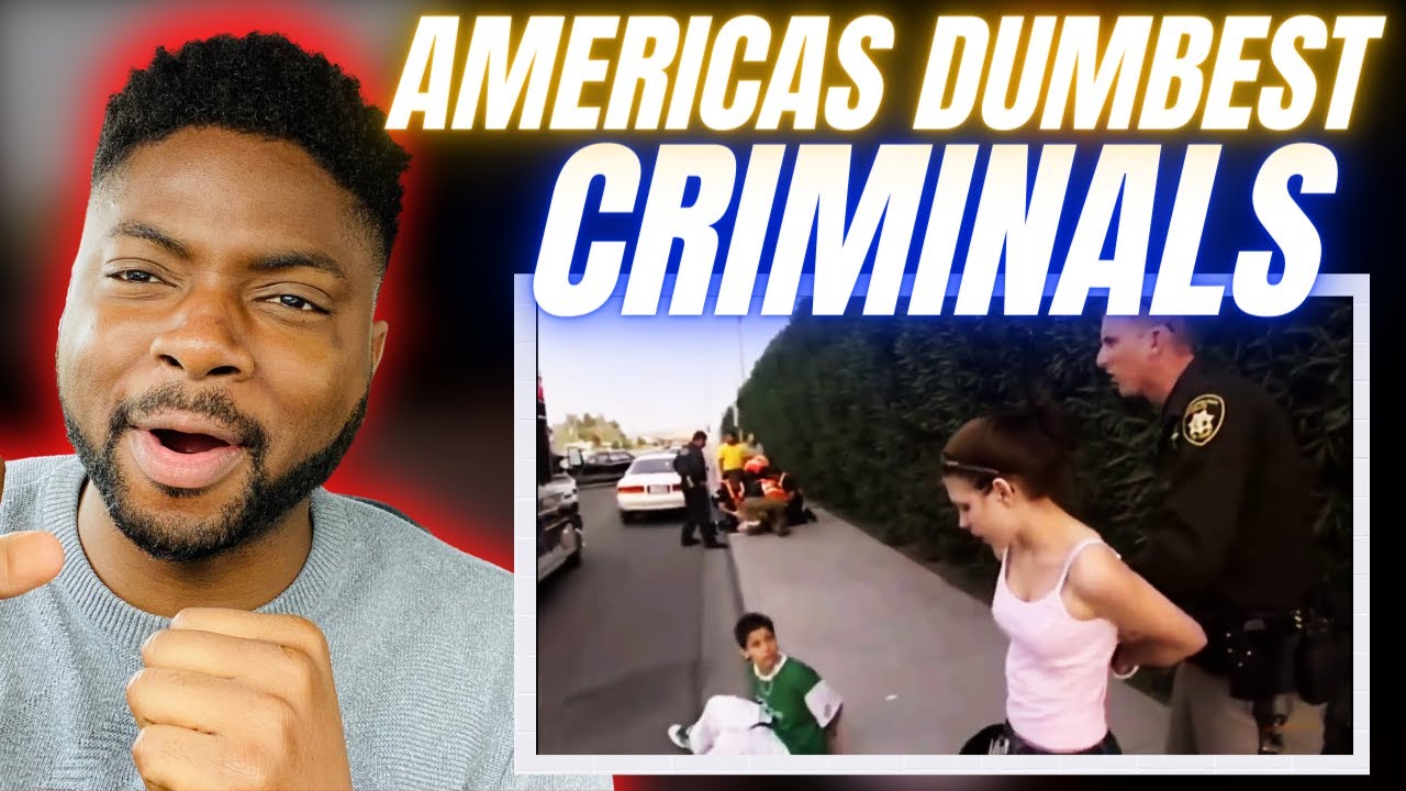 🇷🇺BRIT реагирует на самых глупых преступников Америки!