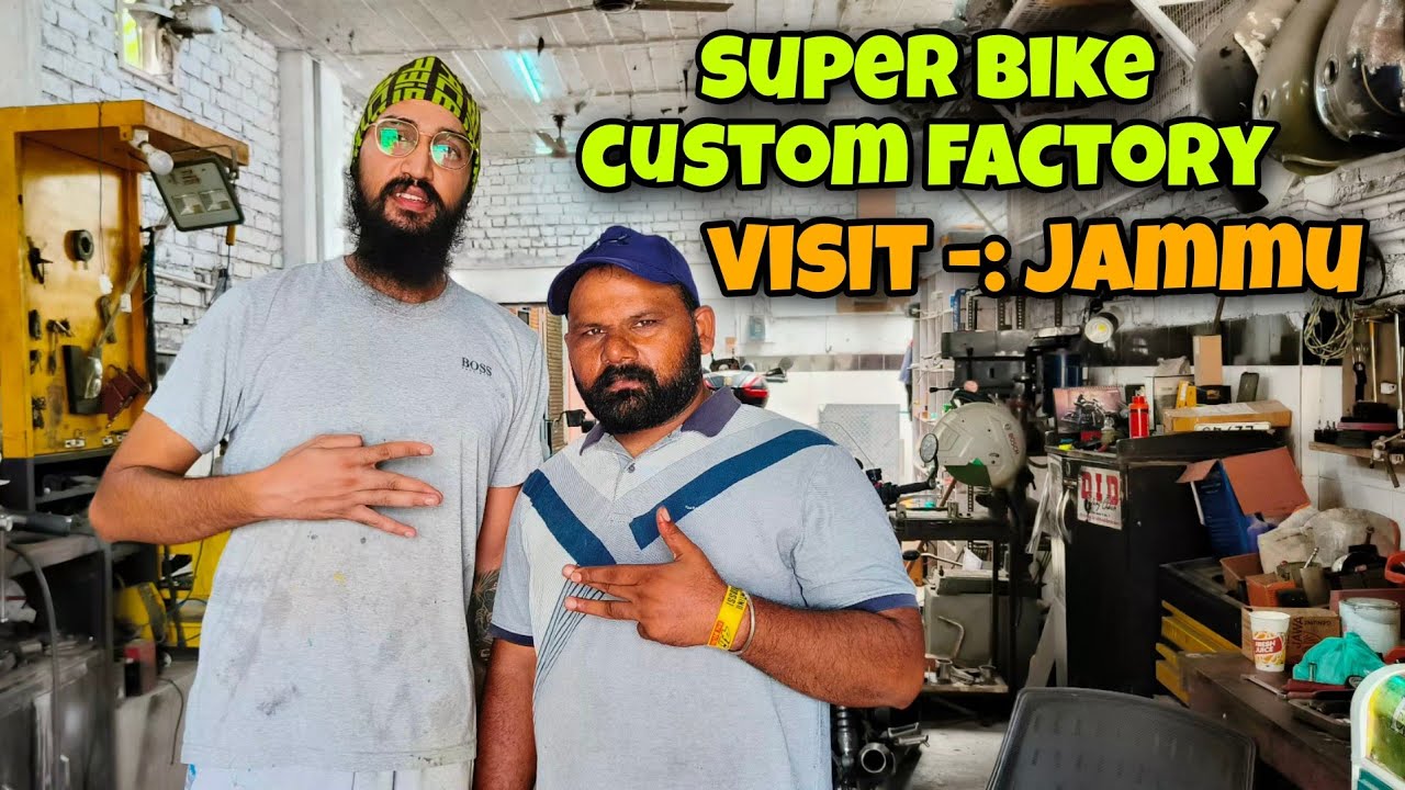 super bike custom factory 😲 | first time Jammu super bike modification | @romimodifier4277