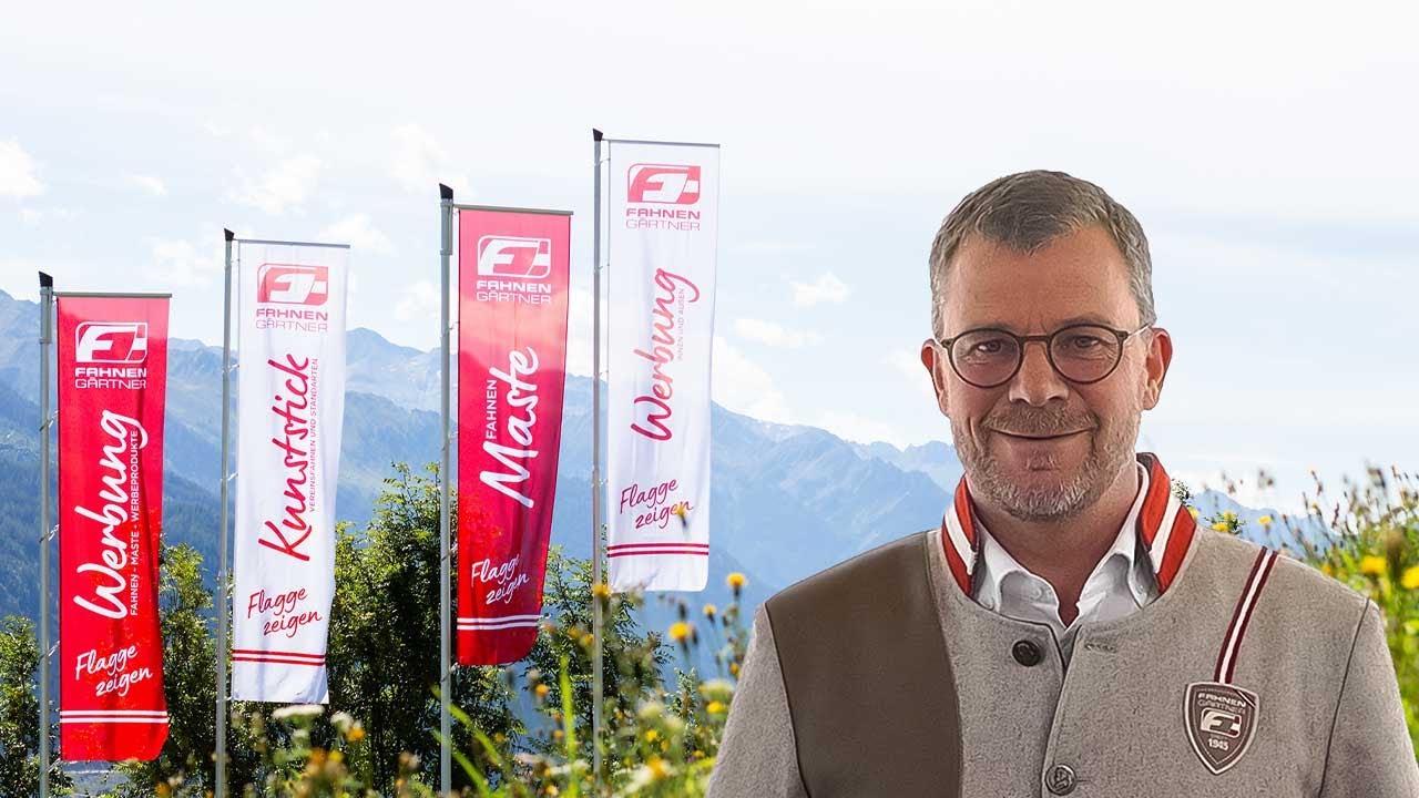 Fahnen-Gärtner: Geschäftsführer Ing. Gerald Heerdegen stellt sich und sein Unternehmen vor!