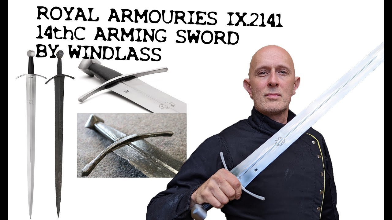 Royal Armouries Collection from Windlass: 14th Century Arming Sword IX.2141