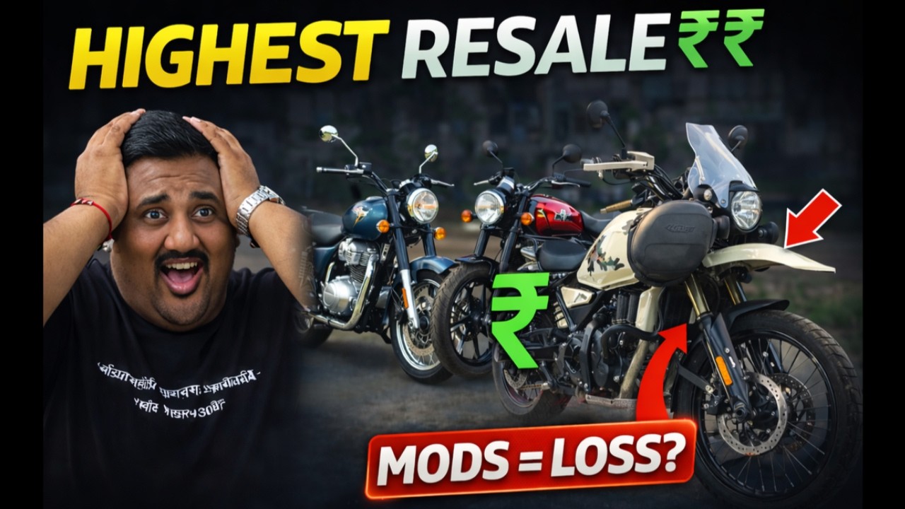 Best Royal Enfield Bikes for Resale Value in India 🔥 | Accessories Truth! | Vlog No 804
