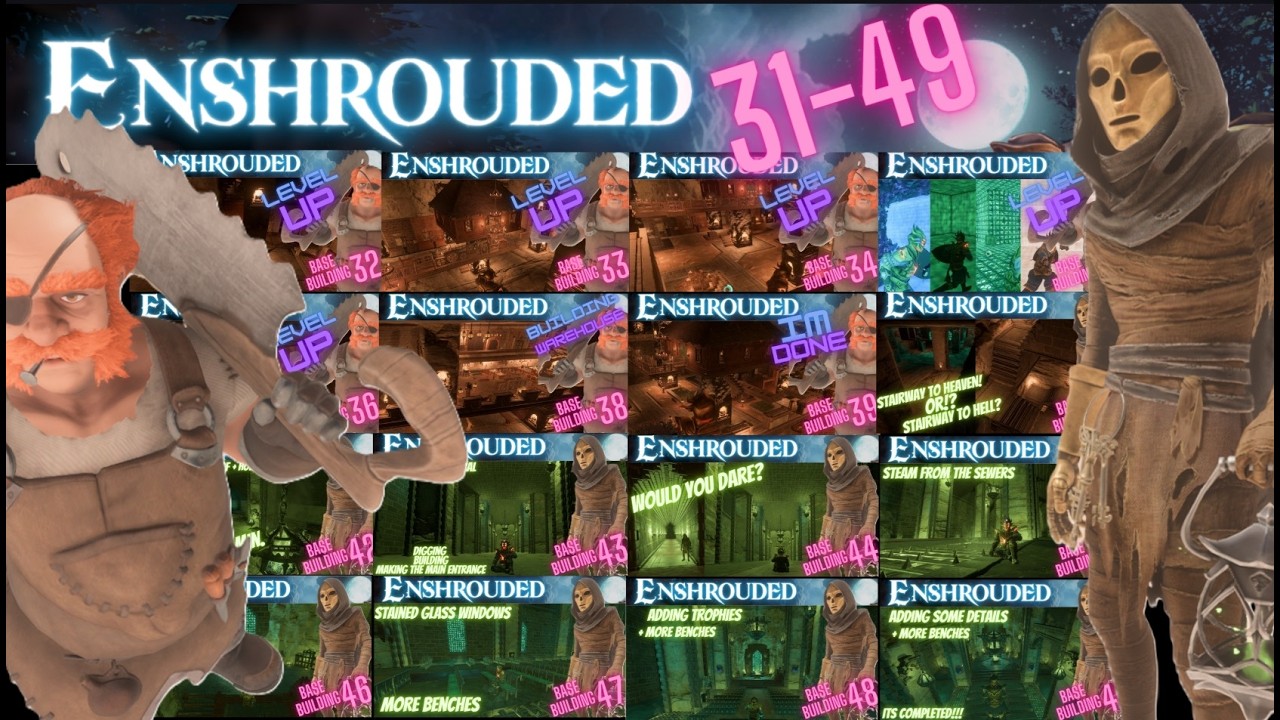 Enshrouded wrap up summary - Episode 31 - 49 - The carpenter and the Collector