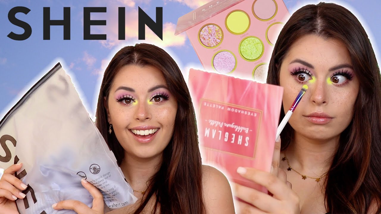 MI TRUCCO CON I TRUCCHI DI SHEIN 😱 SHEIN HAUL ITA