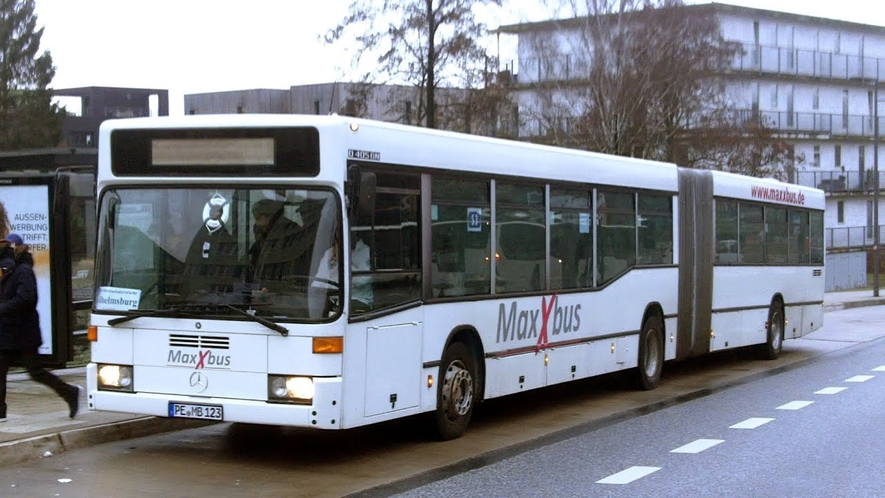 MB O405 GN2 MaxXbus Wagen 123 / Lahrmann Reisen 111 / Frankfurt Airport 0014,  Bj 1994 Bus ZF Sound