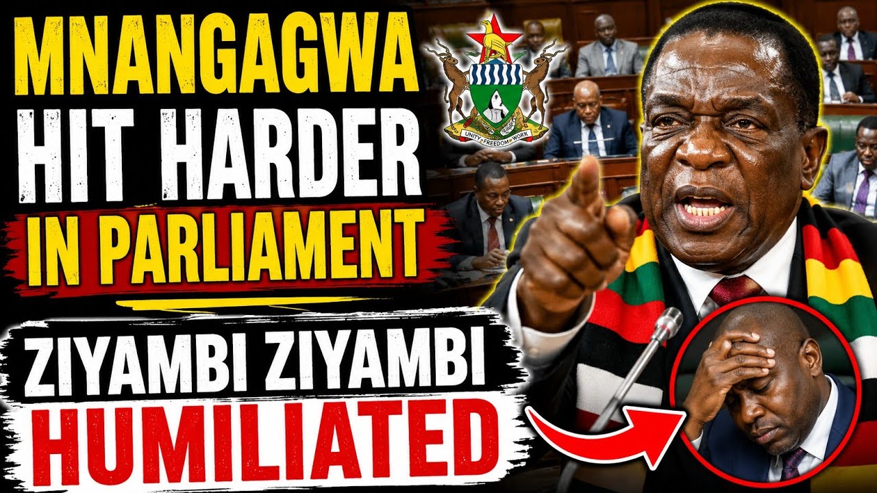 MNANGAGWA HIT HARDER IN PARLIAMENT, ZIYAMBI ZIYAMBI HUMILIATED AND DESTROYED 