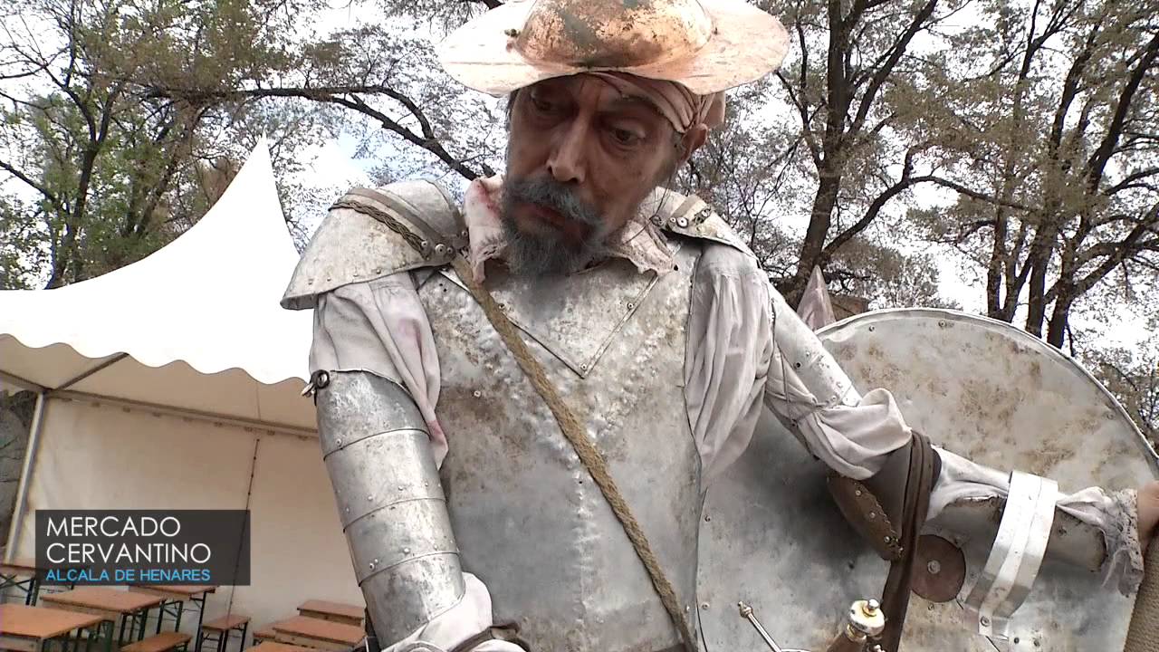 Pasacalles con Don Quijote de La Mancha y Sancho Panza