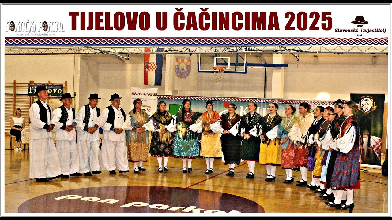 TIJELOVO U ČAČINCIMA 2025 - SMOTRA FOLKLORA