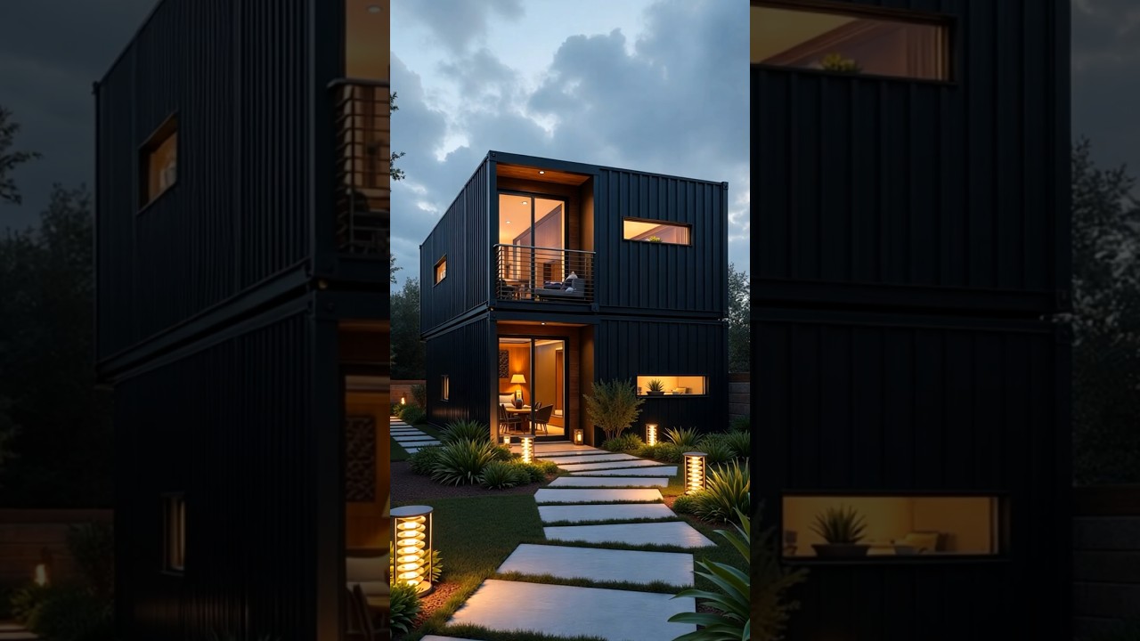 Minimalist Dream Home in a Box! 📦✨ | Modern Container Living Tour