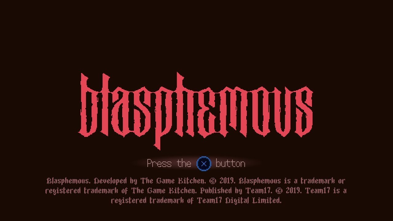 Blasphemous ブラスフェマス　初見プレイがんばります💕