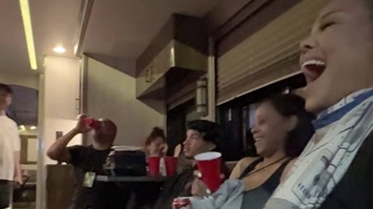 Vibin’ On The Bus Before Heading To Denver For Our Show On Sunday / TOGETHER AGAIN 2024