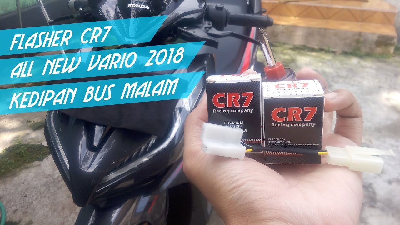 Pasang flasher cr7 all new vario 2018