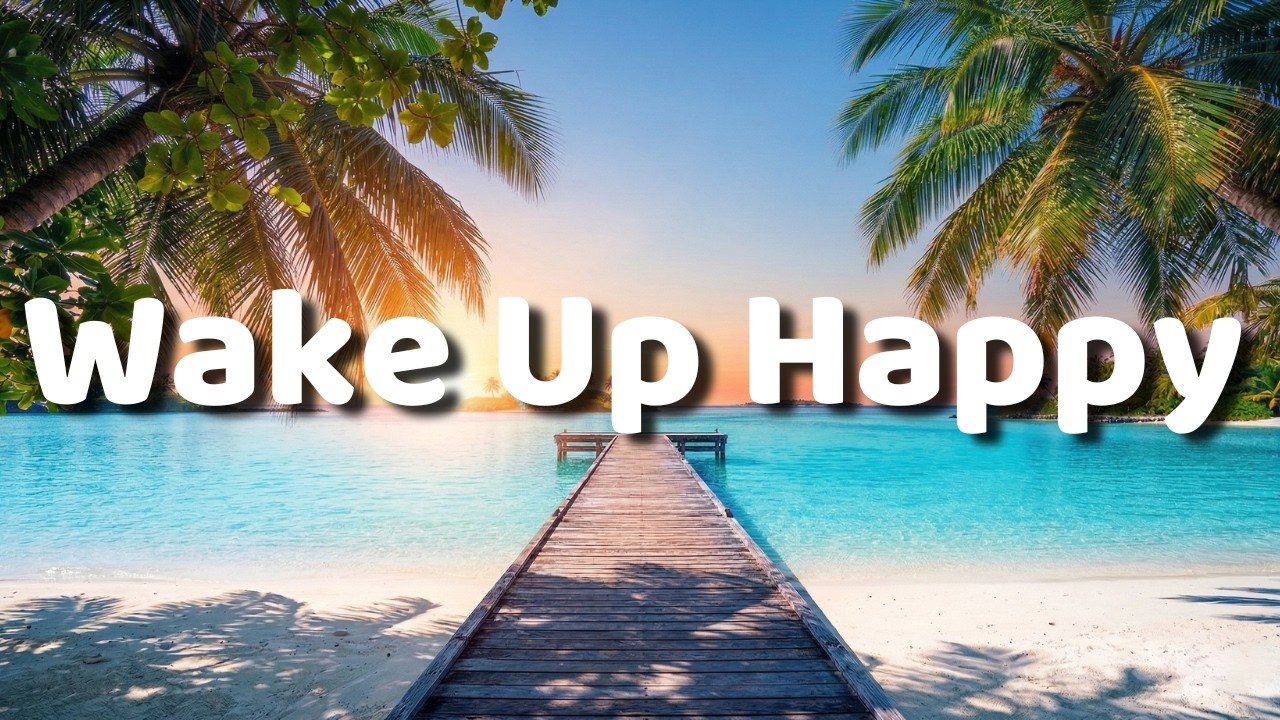 Wake Up Happy ✨ Tropical Chill & Deep House Music to Start Your Day with Positive Vibes
