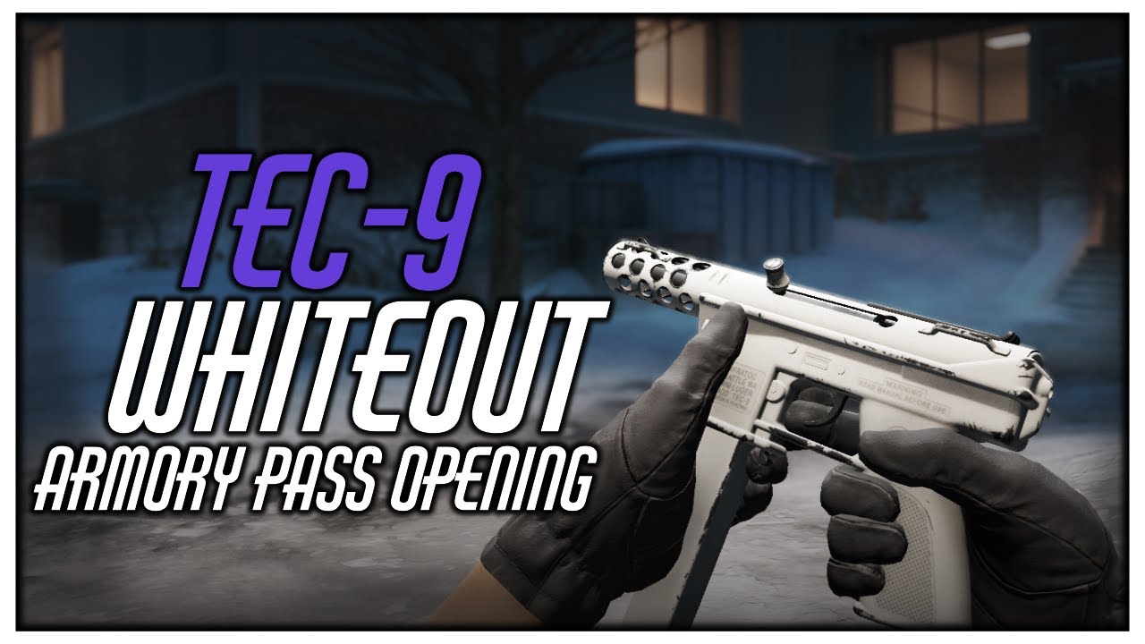 Tec-9 Whiteout Armory Pass Opening - CS2