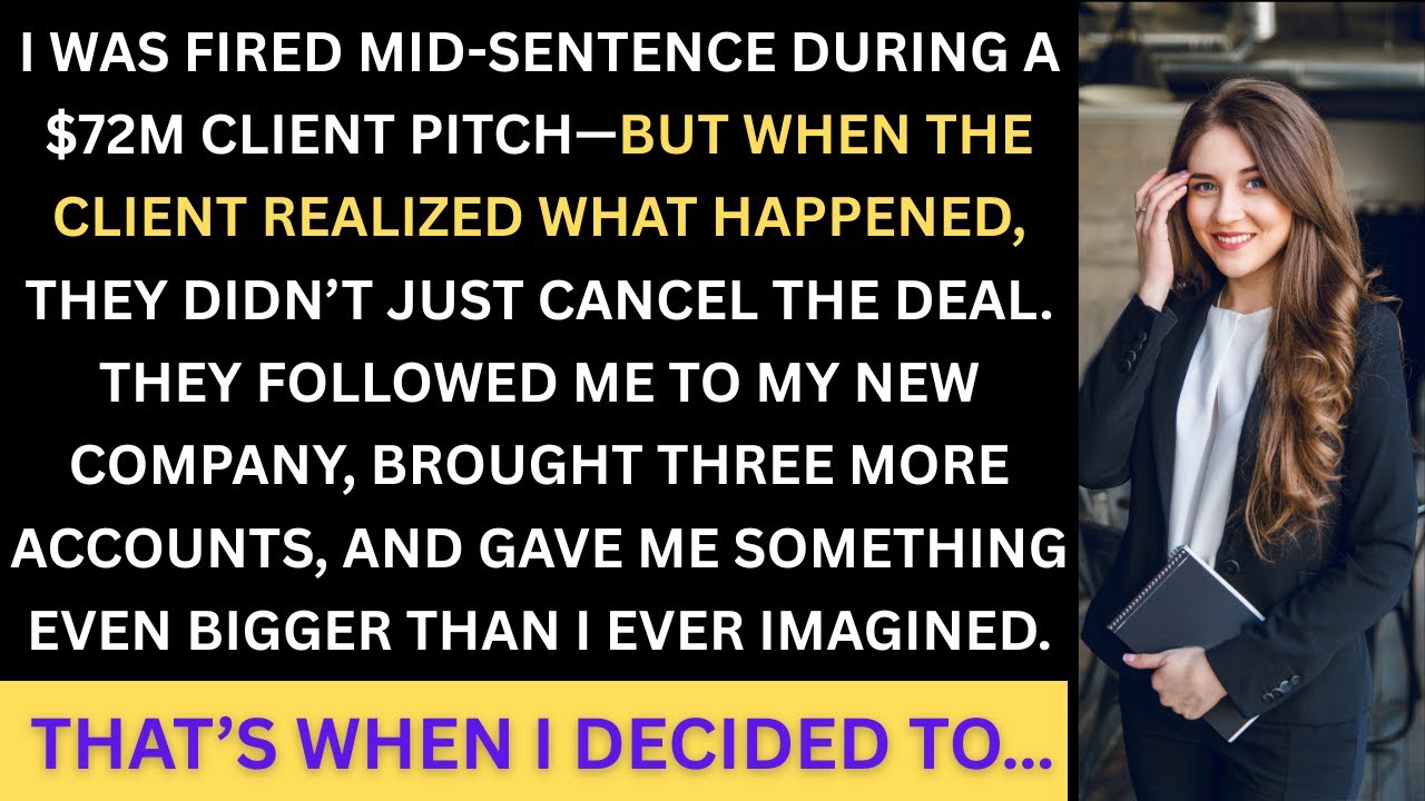 HR Fired Me While I Was Presenting a $72M Pitch &mdash; So the Client Pulled the Entire Deal...