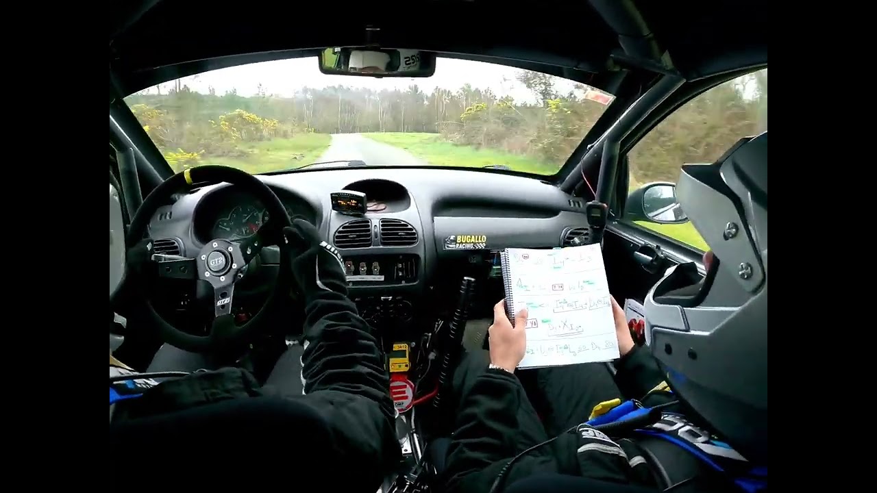 On Board Tc6 Rally do Cocido 2026 Peugeot 206xs Fran Bugallo-Raul Costa