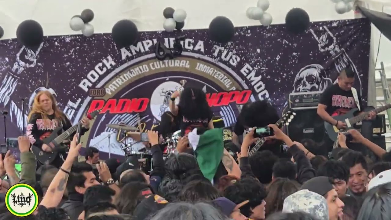 TRANSMETAL en el 45 aniversario del Tianguis Cultural Del Chopo