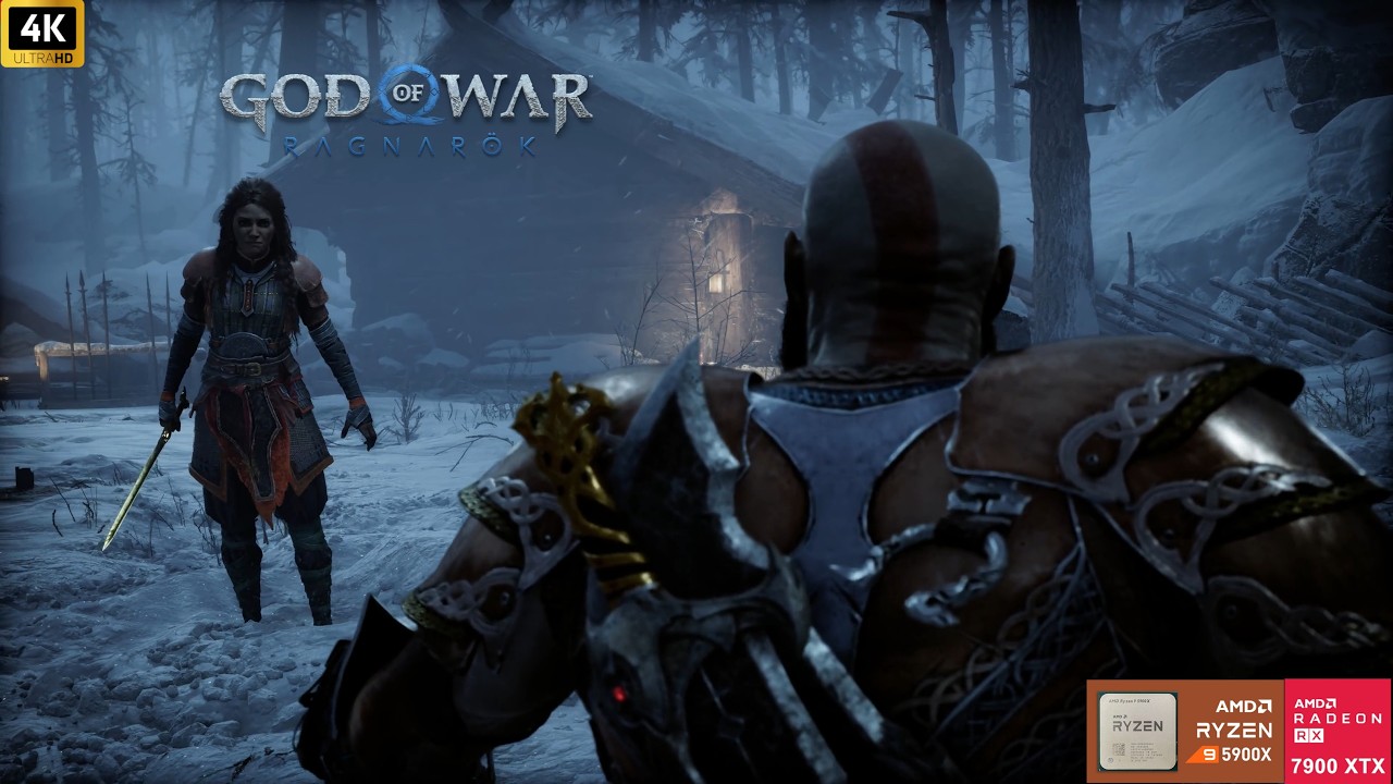 God of War Ragnarök [PC] [4K] [Radeon RX 7900 XTX & Ryzen 9 5900X] Playthrough Part 9