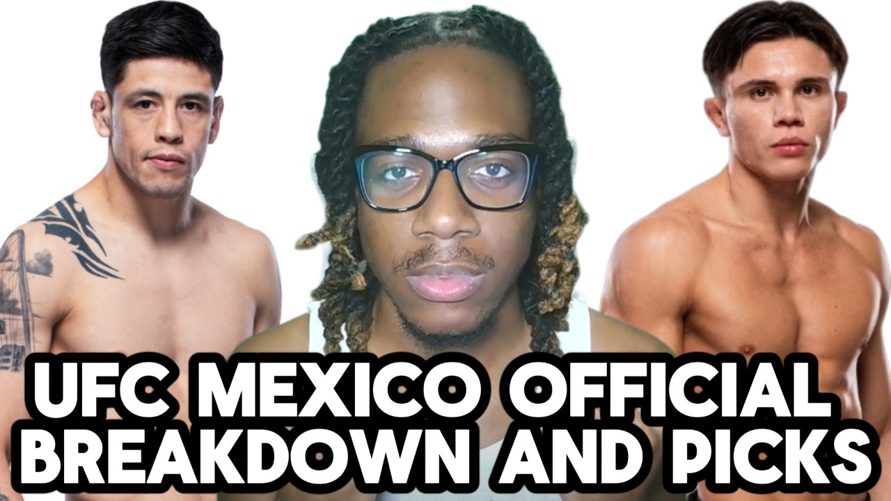 UFC Mexico Official Fight Picks And Predictions!