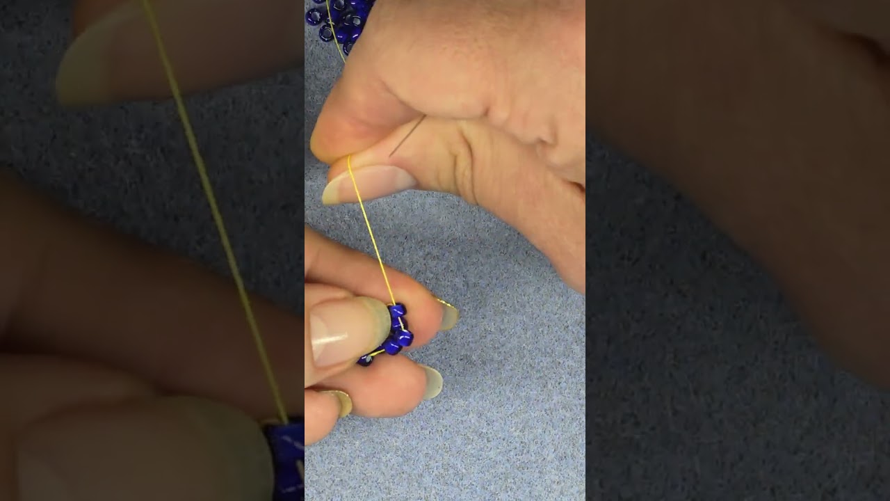 Tubular odd-count Peyote tutorial