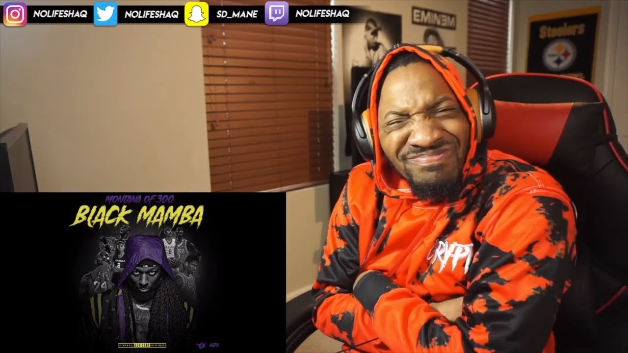 THE BLACK RAP GOD HAS SPOKEN! | Montana of 300 - Black Mamba (REACTION!!!)