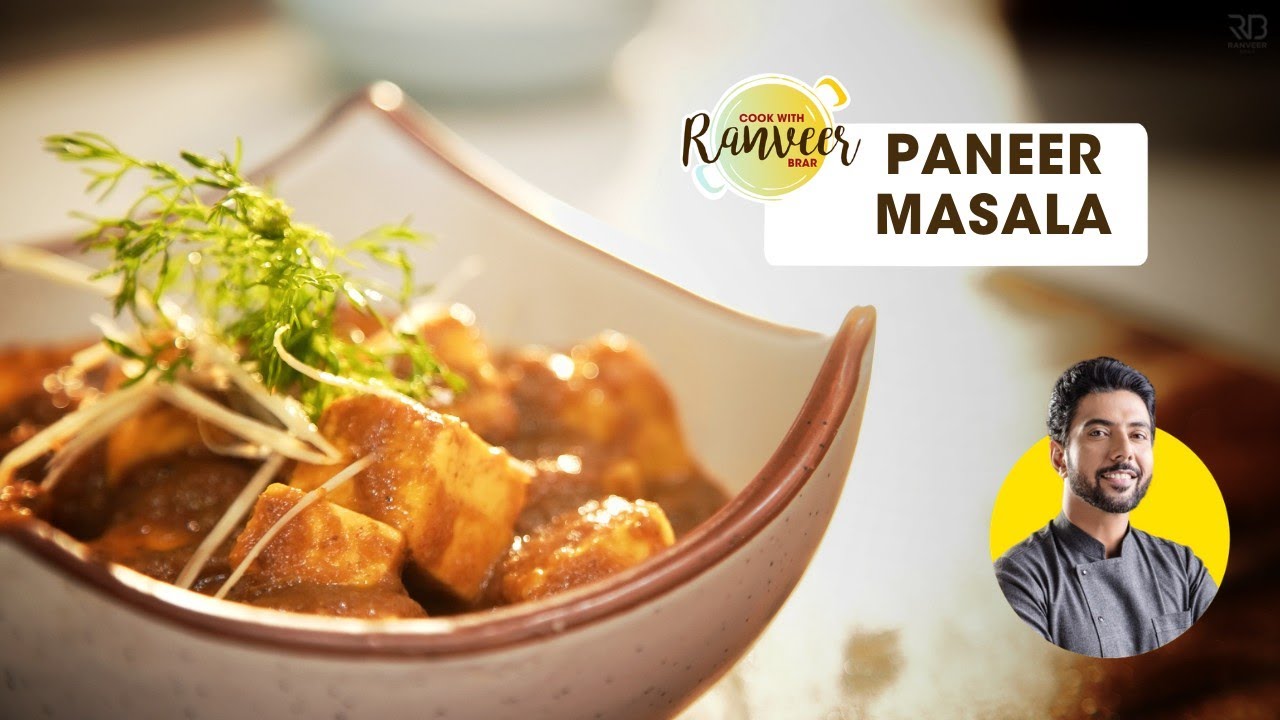 Restaurant style Paneer | Paneer Masala with less ingredients | Easy Paneer Recipe | Chef Ranveer...