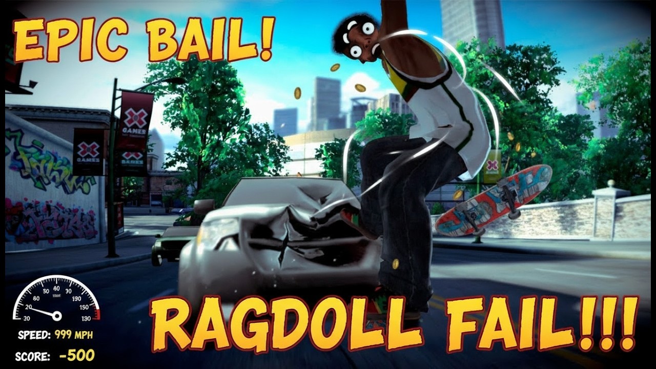 Most Realistic Ragdolls In A Skate Game