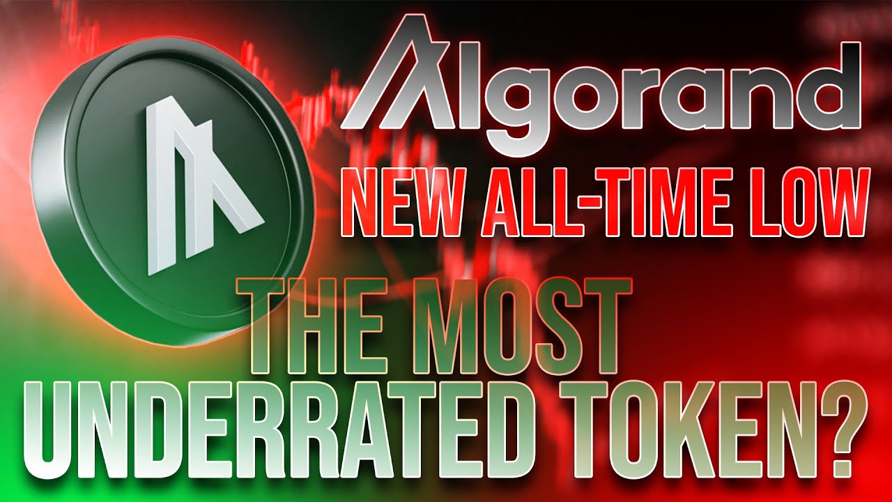 Algorand The Most Underrated Token?📉$ALGO Hits All-Time Low