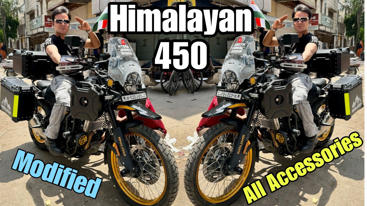 himalayan 450 modified | himalayan 450 accessories | himalayan Modification