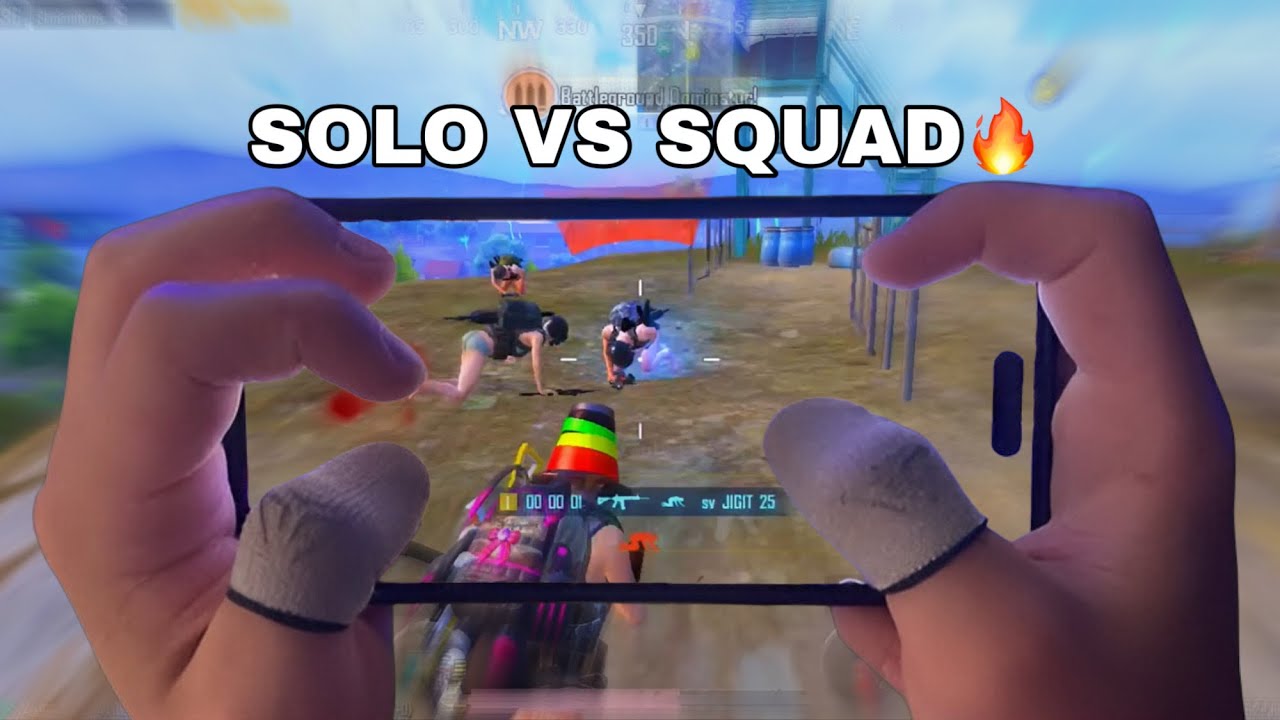 BURST RUSH 1v4 Clutch Inversion 4.1 | PUBG Mobile Insane Plays