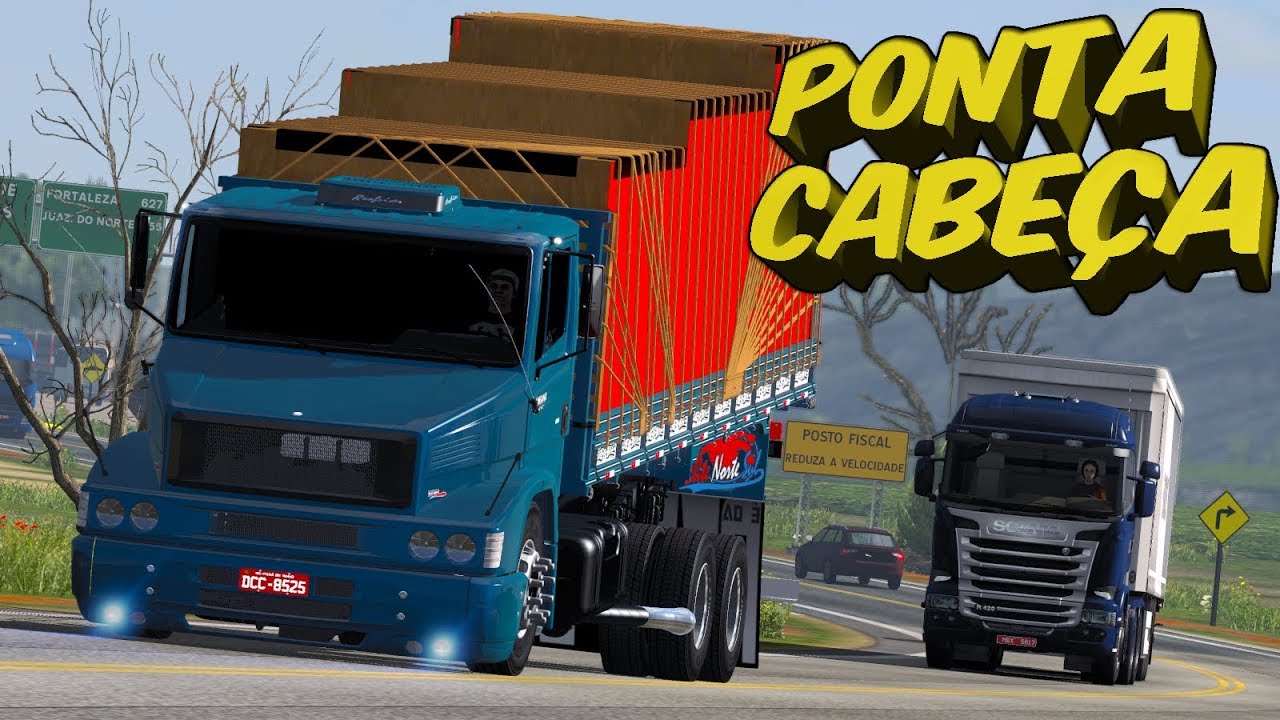 MB 1620 ARQUEADO NO PUXE DO TOMATE - BOTANDO PRESSÃO NA BR - ETS 2 MODS BR