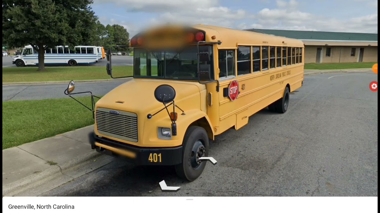 Reviewing the J. H. Rose High School bus lot