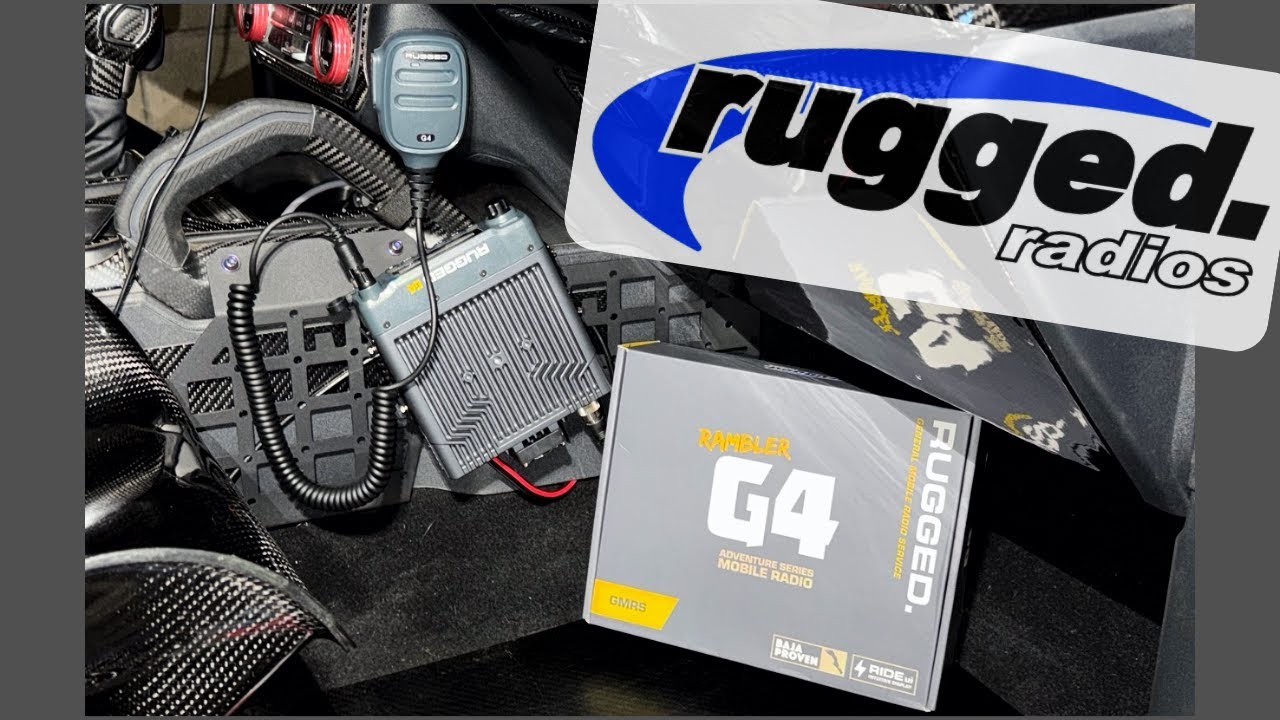RUGGED RADIOS RAMBLE G4 MOBILE RADIO FOR BRONCO | The Bronco Adventures