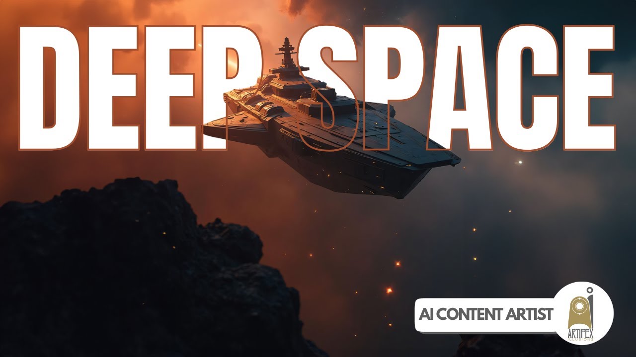 AI-Generated Sci-Fi Universe &ndash; Galaxies, Spaceships & Planets