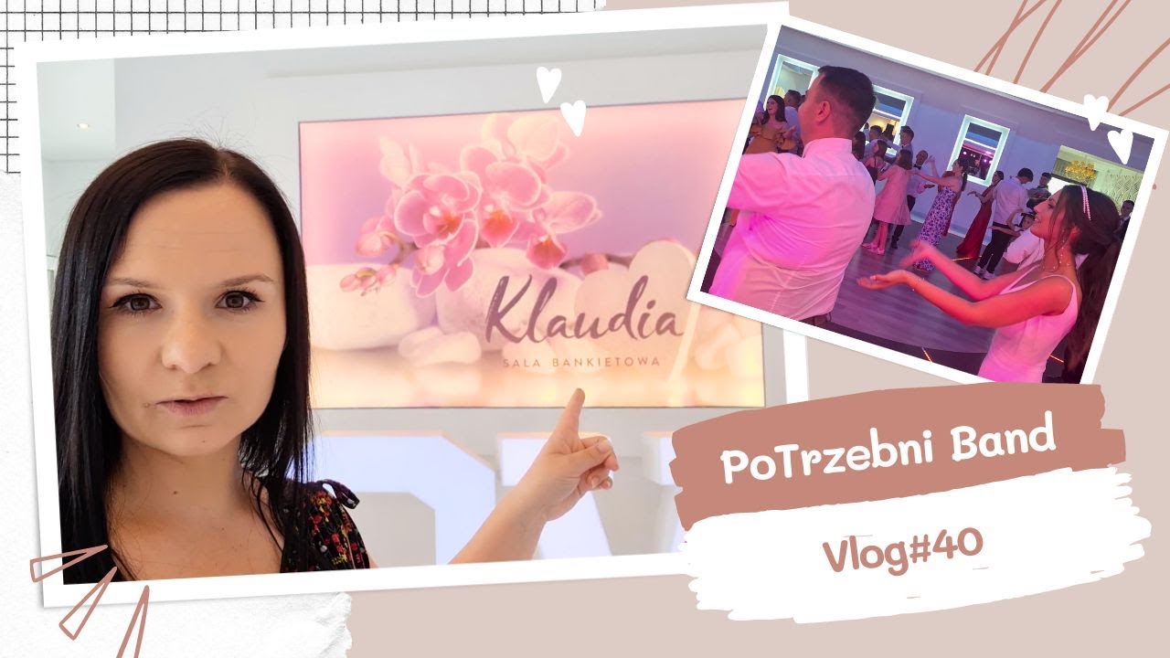 Wesele 2024 Sala Bankietowa KLAUDIA Rakoszyn - Zespół PoTrzebni Band vlog 40