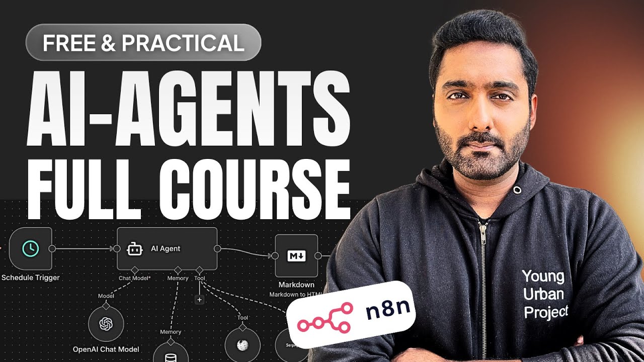 Build Your 1st AI-Agent with N8N - Full Course, No-Code (Step-by-Step)