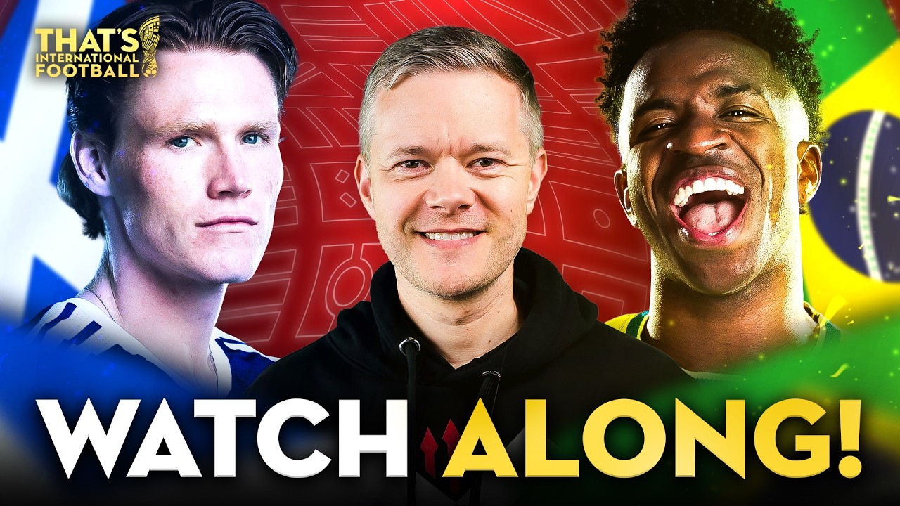 BRAZIL vs SCOTLAND LIVE World Cup 2026 Watchalong