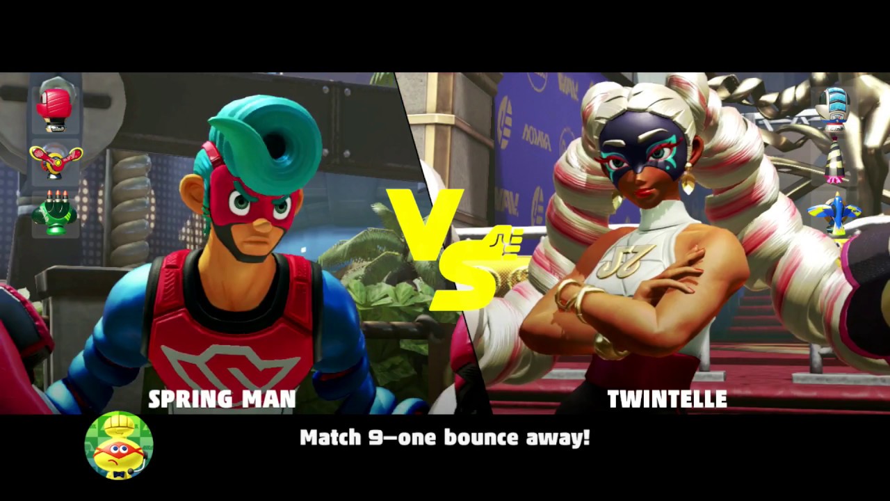 Let's Play ARMS - Spring Man Campaign