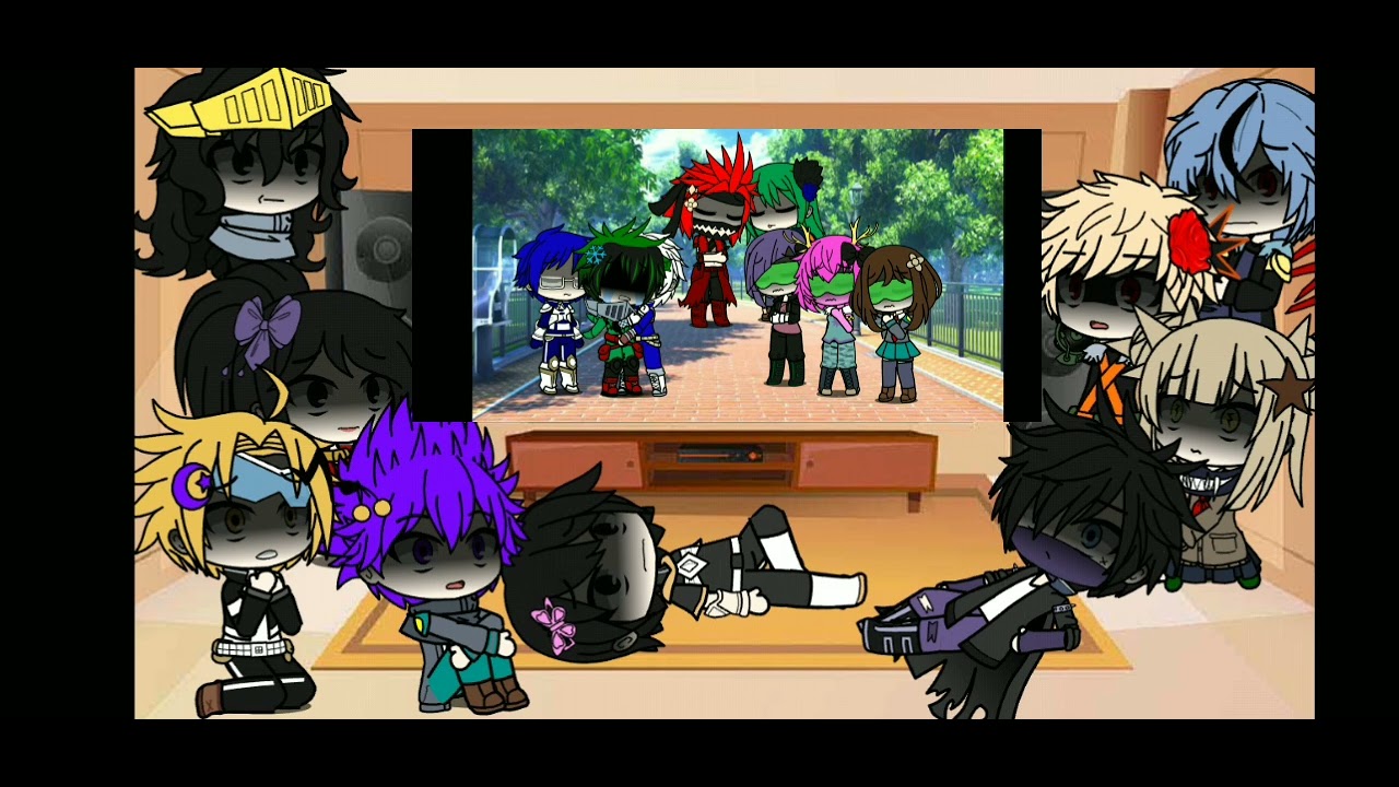 Mha React To Dibalik Senyuman Ku 💔 l Deku Angst l Gacha Nox l Mela Juniar l