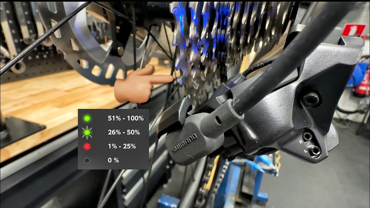 Зарядка аккумулятора Shimano GRX-825 DI2 12 Speed!