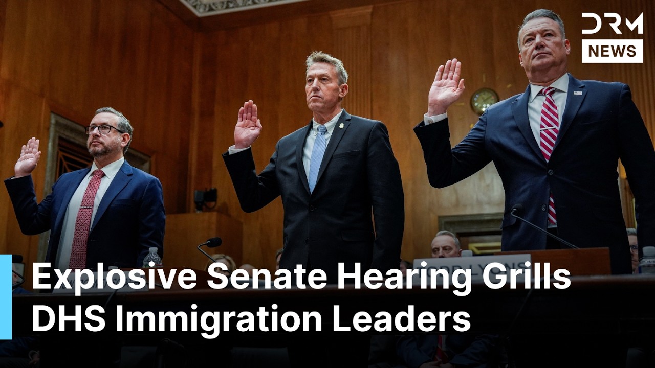 FULL HEARING: Federal Immigration Chiefs Testify Before Senate Homeland Security Committee | AC1N