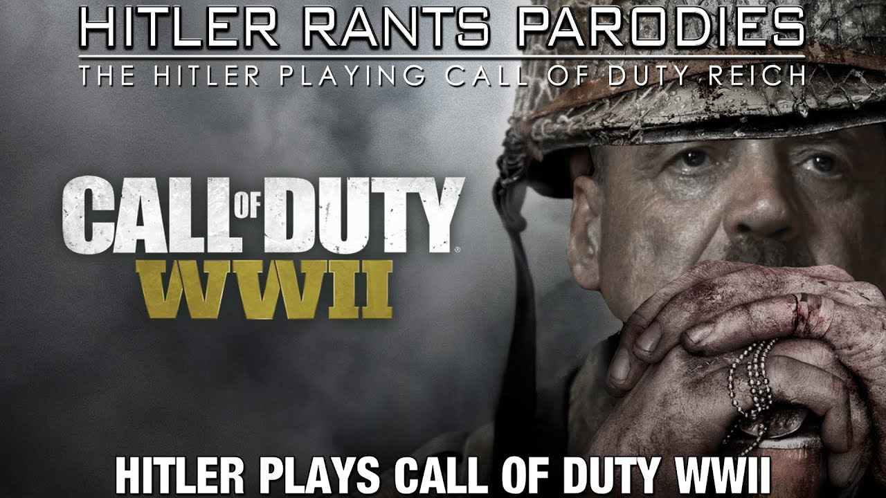 Hitler plays Call of Duty: WWII