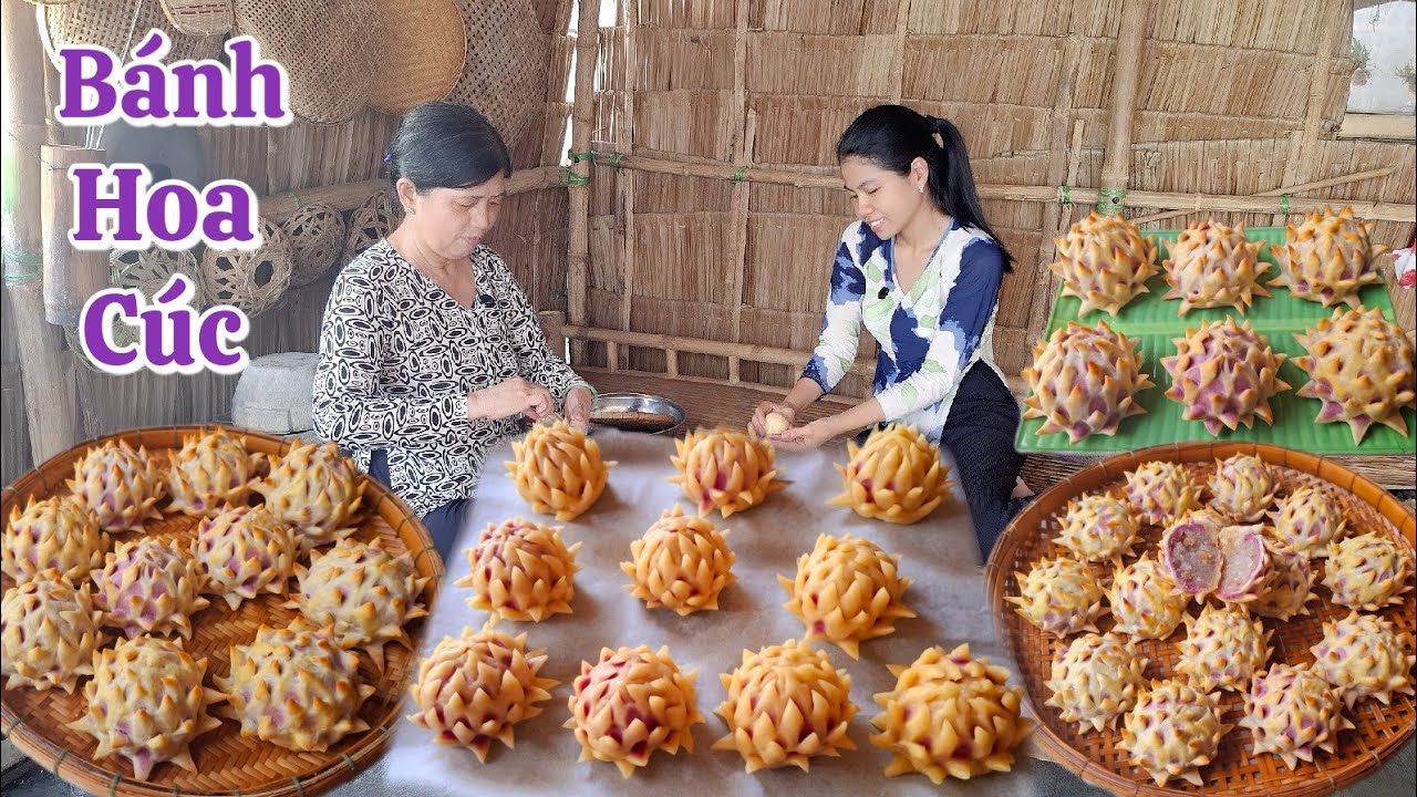 Cách làm Bánh Hoa Cúc giòn xốp đơn giản đẹp mắt tại nhà